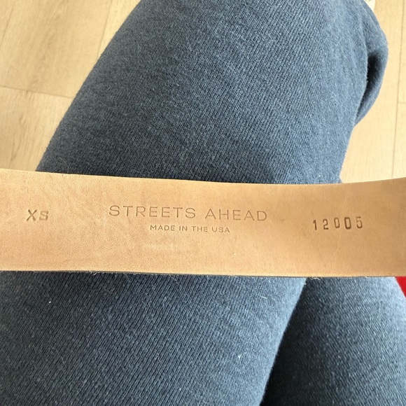 Streets Ahead Gold and Tan Belt - Picture 6 of 9